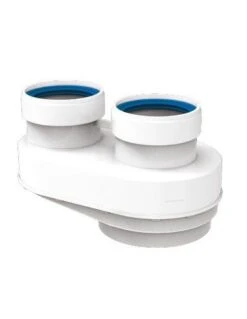 Adaptador Compatible Calentador Junkers De Aluminio Simple Pintado Blanco 80 Fig