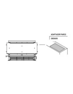 Adaptador Pared Para Radiadores Pareo Thermor
