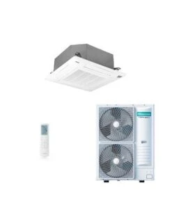 Aire Acondicionado Cassette Hisense Super AUC175UR4RHB4 / AUW175U6RP4