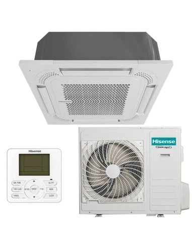 Aire Acondicionado Cassette Hisense Super AUC90UR4RGB4 / AUW90U4RF4 1 Aire Acondicionado Cassette Hisense Super AUC90UR4RGB4 / AUW90U4RF4