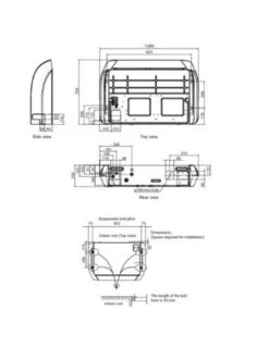 Aire Acondicionado Techo Fujitsu ABY125T-KR -Gasfriocalor Tienda aire acondicionado fujitsu techo aby125t kr 2