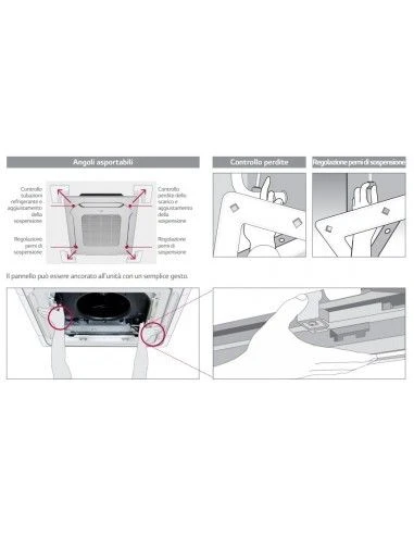Aire Acondicionado Cassette 4 Vías LG Confort+ 09 3 Aire Acondicionado Cassette 4 Vías LG Confort+ 09 - Imagen 3