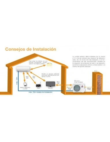 Aire Acondicionado Split 1x1 Mitsubishi Electric MSZ-HJ71VA 2 Aire Acondicionado Split 1x1 Mitsubishi Electric MSZ-HJ71VA - Imagen 2