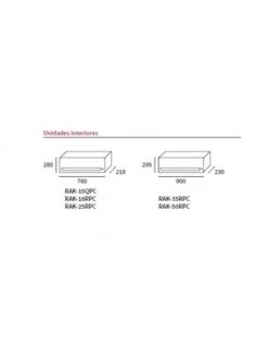 Aire Acondicionado Multisplit Hitachi 2x1 MZ-25-25-40 -Gasfriocalor Tienda aire acondicionado multisplit hitachi 2x1 mz 25 25 40 2