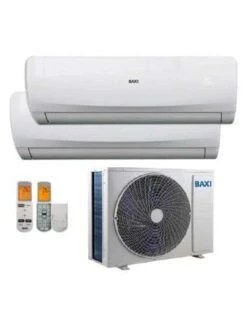 Aire Acondicionado Split 2x1 Baxi Anori-2 LSGT50-2M +JSGNW25 +JSGNW35