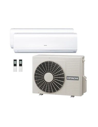 Aire Acondicionado Split 2x1 Hitachi MULTIZONE 18+25+40 1 Aire Acondicionado Split 2x1 Hitachi MULTIZONE 18+25+40