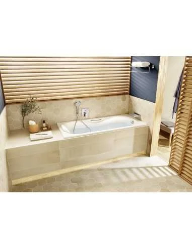 Bañera Roca Hierro Fundido Malibu 1700x700mm 2 Bañera Roca Hierro Fundido Malibu 1700x700mm - Imagen 2