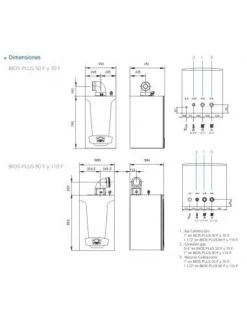 Caldera A Gas Baxi BIOS PLUS 70 F -Gasfriocalor Tienda caldera a gas de condensacion baxi bios plus 70 f 2
