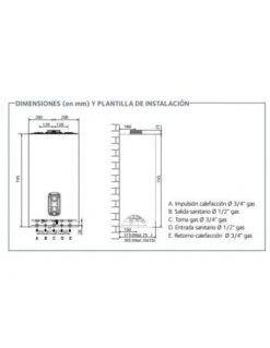 Caldera A Gas Chaffoteaux PIGMA ADVANCE 25 FF -Gasfriocalor Tienda caldera a gas de condensacion chaffoteaux pigma advance 25 ff 2