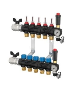 Colector Comap Biofloor 0-5L/min. 7 Circuitos 1"-3/4"