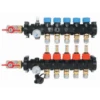 Colector Plus Plástico Premontado Suelo Radiante CABEL Con Caudalímetros 10 Vías 1”
