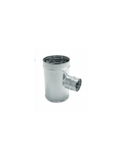 Colector Vertical Entroque Ø80 Acero Inoxidable 316 Fig Ø125