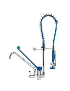 Columna De Cocina Profesional Genebre Con Mezclador Y Maneta Medical