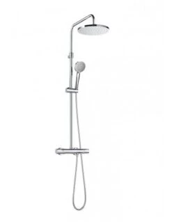 Columna Termostática Para Ducha Roca Even-T Round