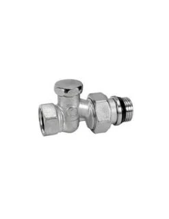 Detentor Recto Giacomini Con Conexión Para 1/2" Cromado