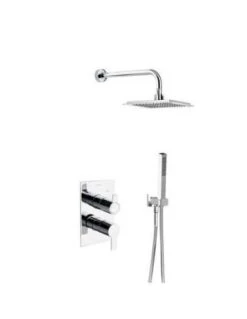 Ducha Empotrada Ramon Soler Blautherm Rp240 2 Vías 225x225mm