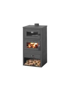 Estufa De Leña Eider Bigfire Horno