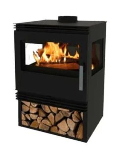 Estufa De Leña Eider Pisano Ventilada 8,64 KW