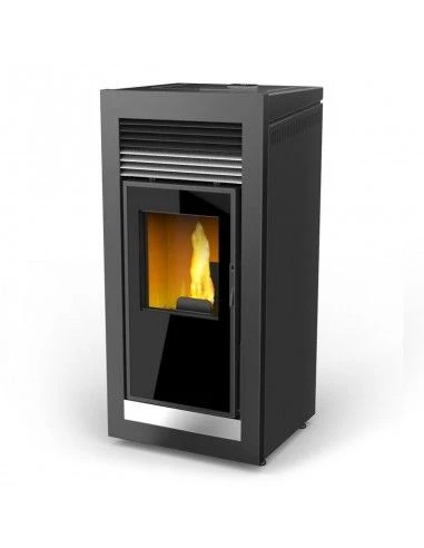 Estufa De Pellets Lasian QUBE EVO FLOW 10 KW 4 Estufa De Pellets Lasian QUBE EVO FLOW 10 KW - Imagen 4