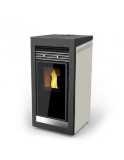 Estufa De Pellets Lasian QUBE EVO FLOW 12 KW