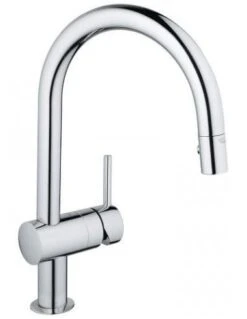 Grifo De Cocina Grohe Minta Con Caño En C