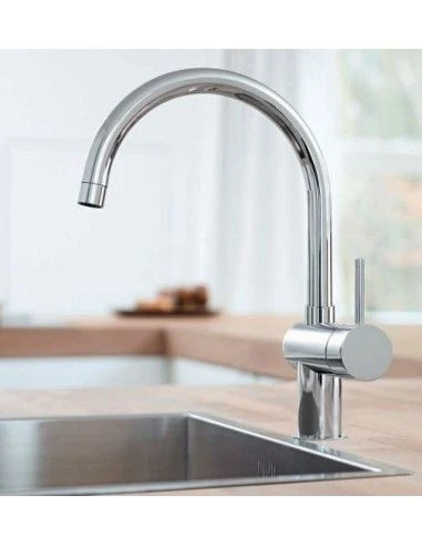 Grifo De Cocina Grohe Minta Con Caño En U 2 Grifo De Cocina Grohe Minta Con Caño En U - Imagen 2