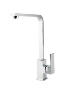 Grifo De Cocina Monomando Clever Saona Slim Caño Conformado 310mm