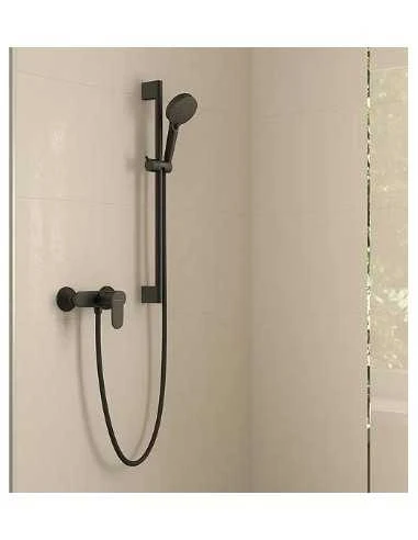 Grifo Para Ducha Monomando Hansgrohe Visto Vernis Blend Negro 2 Grifo Para Ducha Monomando Hansgrohe Visto Vernis Blend Negro - Imagen 2