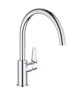 Grifo Para Fregadero 1/2" Grohe Bauedge Caño Alto