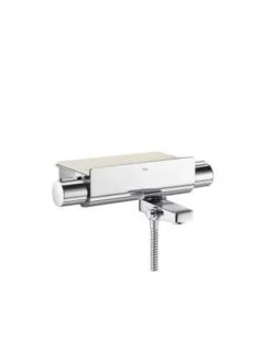 Grifo Termostático Para Baño-ducha Roca T-2000 Cromado