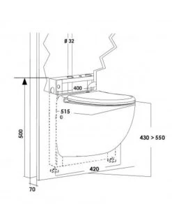 Inodoro Con Triturador Incorporado SFA SANICOMPACT CONFORT -Gasfriocalor Tienda inodoro con triturador incorporado sfa sanicompact confort 2