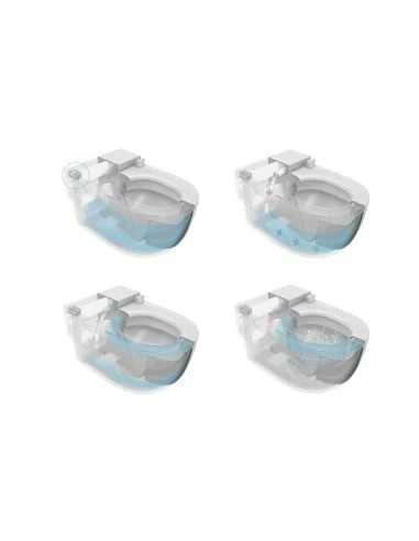 Taza De Inodoro Suspendido In-Tank Roca Meridian A893301000 4 Taza De Inodoro Suspendido In-Tank Roca Meridian A893301000 - Imagen 4