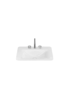 Lavabo De Encimera Roca Baia 660 Mm 3 Orificios De Grifería