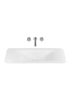 Lavabo De Encimera Roca Baia 900 Mm Para Grifería Mural