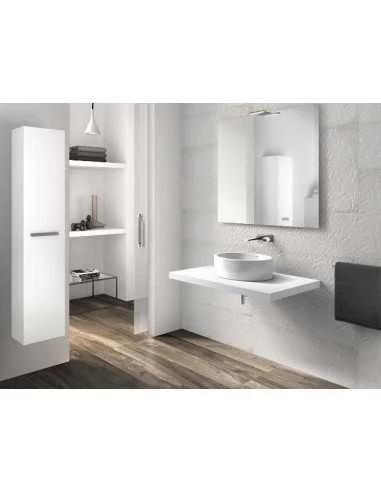 Lavabo De Porcelana Roca Fuego Sobre Encimera 2 Lavabo De Porcelana Roca Fuego Sobre Encimera - Imagen 2