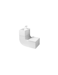 Lavabo E Inodoro Dos En Uno Roca W + W 860 X 500 Mm