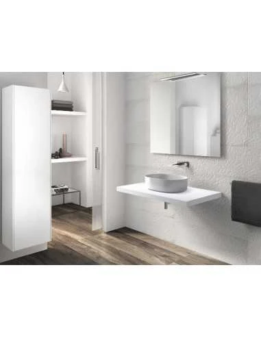 Lavabo FINECERAMIC® De Sobre Encimera Roca Round 2 Lavabo FINECERAMIC® De Sobre Encimera Roca Round - Imagen 2