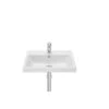 Lavabo Mural Roca The Gap Porcelana Blanco