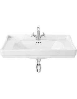 Lavabo Roca Para Pedestal Carmen 800x500mm Blanco