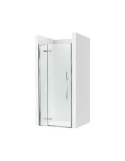 Mampara Roca Brisa PEF Frontal 1 Hoja Batiente + 1 Hoja Fija 1100mm