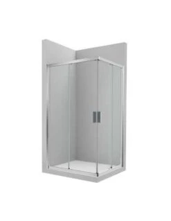 Mampara Roca Ura 2L2 Lateral Ducha De 1 Hoja Corredera + 1 Hoja Fija 750mm