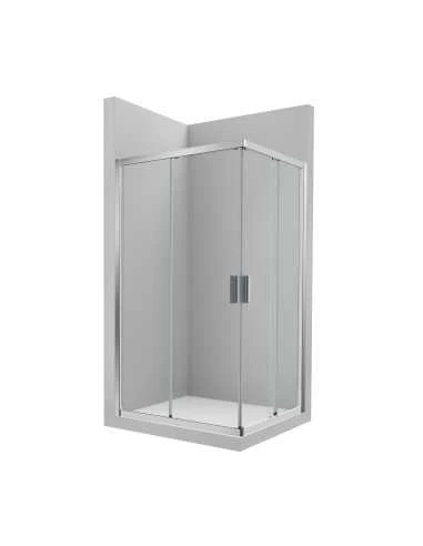 Mampara Roca Ura 2L2 Lateral Ducha De 1 Hoja Corredera + 1 Hoja Fija 750mm 1 Mampara Roca Ura 2L2 Lateral Ducha De 1 Hoja Corredera + 1 Hoja Fija 750mm