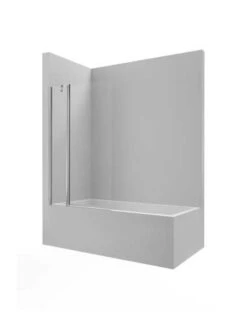 Mampara Roca Victoria B1HF 1 Hoja Fija + 1 Hoja Batiente 1000mm