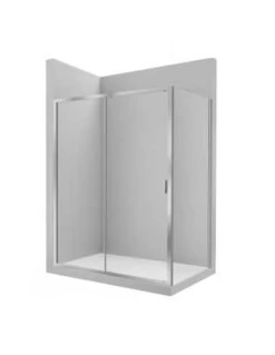 Mampara Roca Victoria L2-E Frontal 1 Hoja Corredera + 1 Hoja Fija 1400mm