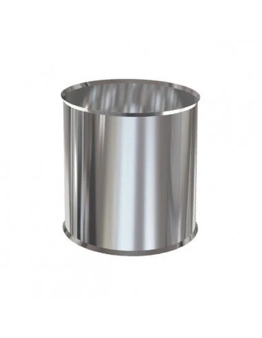 Manguito Pared Simple Inox 304 80 Practic 1 Manguito Pared Simple Inox 304 80 Practic