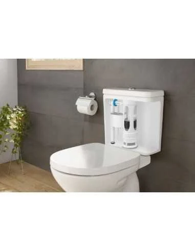 Mecanismo Universal Roca Doble Descarga Plus Con 2 Pulsadores 2 Mecanismo Universal Roca Doble Descarga Plus Con 2 Pulsadores - Imagen 2