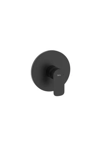 Mezclador Empotrado Roca Para Ducha 1V Negro Mate 1 Mezclador Empotrado Roca Para Ducha 1V Negro Mate