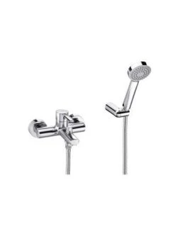 Mezclador Monomando Exterior Para Bañera-ducha Roca Targa