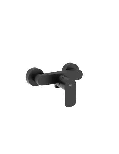 Mezclador Roca Exterior De Ducha Negro Mate 1 Mezclador Roca Exterior De Ducha Negro Mate
