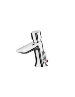 Mezclador Temporizado De Repisa Roca Instant Para Lavabo